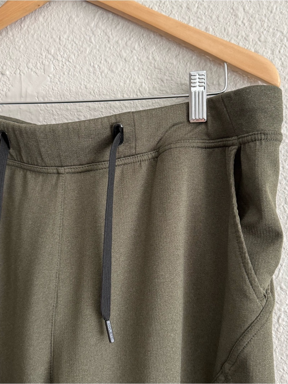 Hylete olive green athletic shorts size x large - Picture 2 of 5